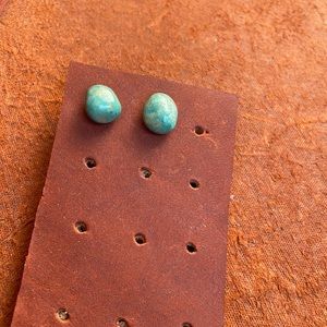 Authentic turquoise earrings
